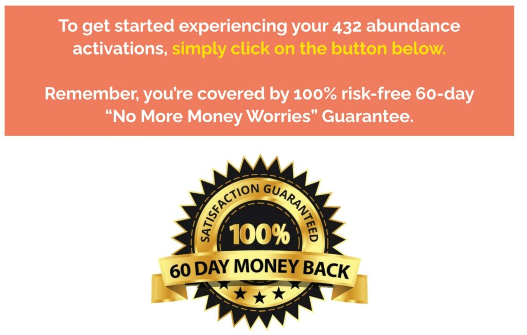 432 money back guarantee